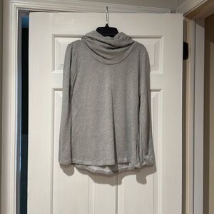 Maison Jules Striped Cowl Neck Top